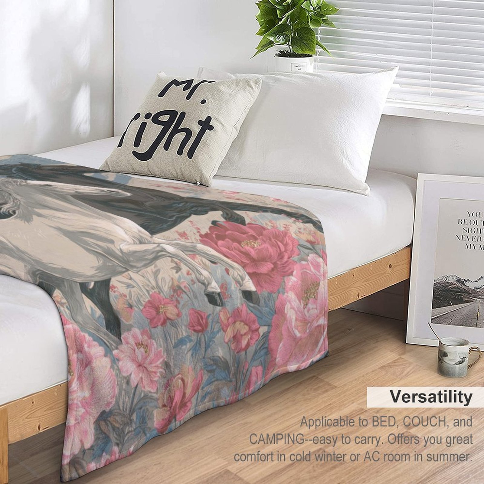 H Designer Horse blanket blanket throw cashmere vibration blanket copert Home Travel Throw Summer Air Conditioner Beach home bedding blankets throws H