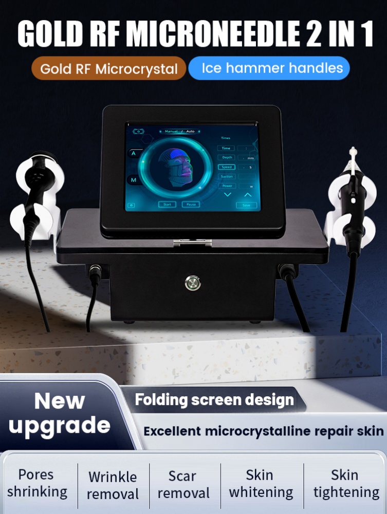 Microneedle Instrument Facial Lifting Repairing Acne Scars Acne Marks Radiofrequency Microneedling Fractional For Skin Rejuvenation