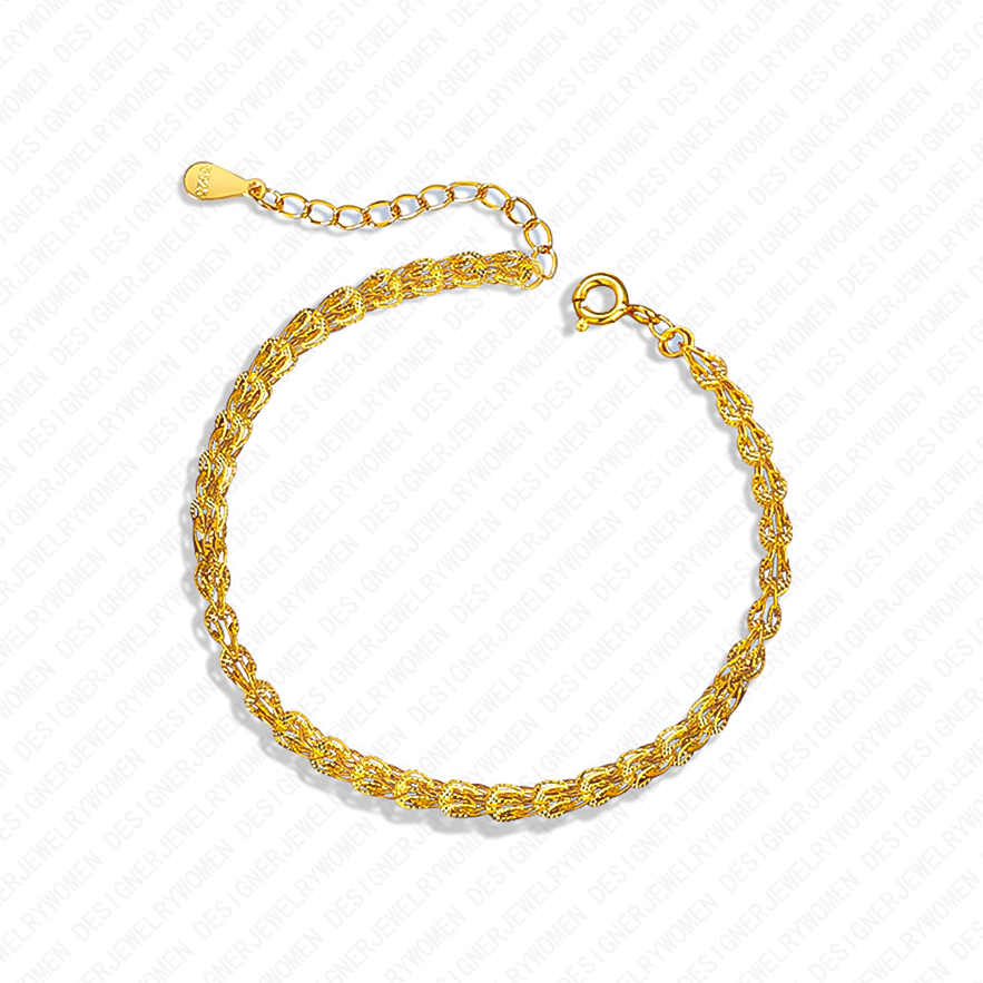 bracelet Designer Bracelet for Women 925 Silver Bracelets Hollow Bangle Chinese Style Bangles Luxury Jewlery Designer for Women Elegant Vintage Access