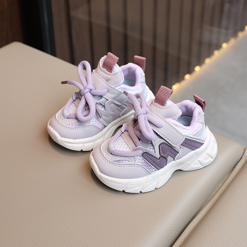 Fashionable minimalist children's sports shoes girls' shoes tennis shoes boys' dad shoes boy baby casual shoes Free shipping new