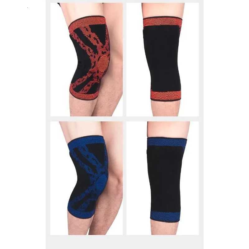 Silicone Sports Knee Pads Support Impact Protection Patella for Outdoor Basketball Running Cycling Protective Gear Equipment Y251024