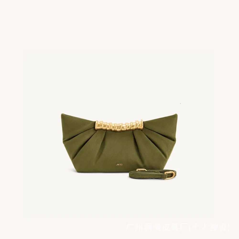 JW PEI Pleated Clutch Leia Metal Fashion Highend Bag Spring and Summer New Evening Clutch Women Z251024