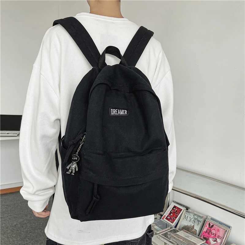 Fashion Big Backpack Lovers Travel Bagpack Women Laptop Mochila For Teenager Boys Bookbag New College School Bag Men Rucksack W251025