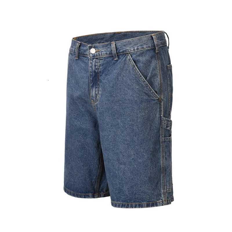 MAQVOB Top Quality Luxury Apparel Oversize European and American High Street Style Washed Classic Blue Denim ShortsXJ251025