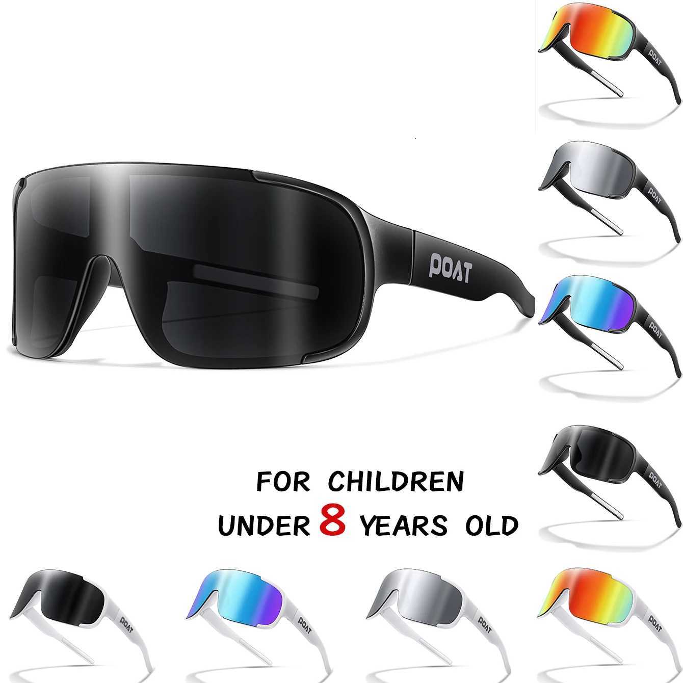 POAT Children Cycling Sunglasses Bike Goggles Outdoor MTB Road Bike Hiking Eyewear UV400 Kids Gifts Boys GirlsL251025