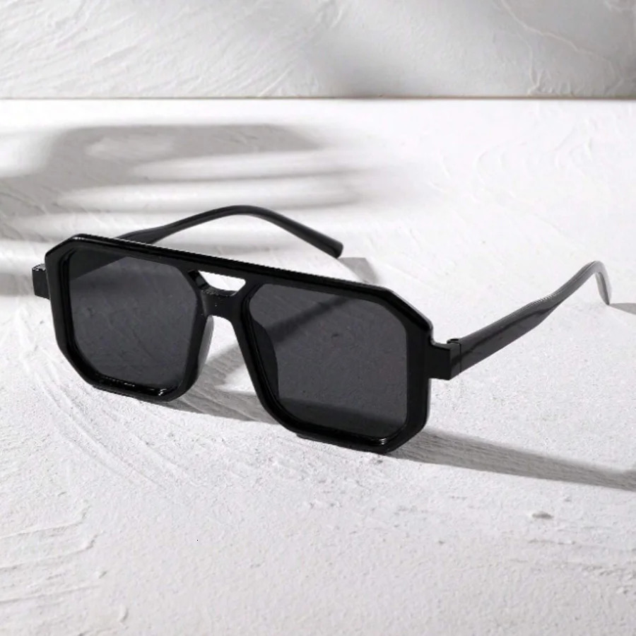 Women fashion Square Frame Sunglasses Vintage Style Casual Outdoor Summer Beach Accessories Glasses Men 251023