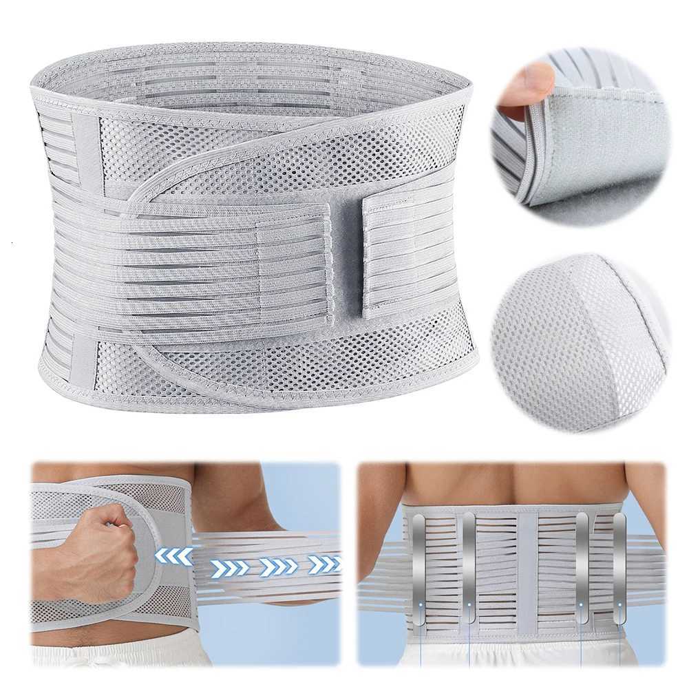 Lumbar Support Belt Spine Support Corset Ergonomic Back Support Belt Breathable Waist Brace Adjustable for Work Y251025