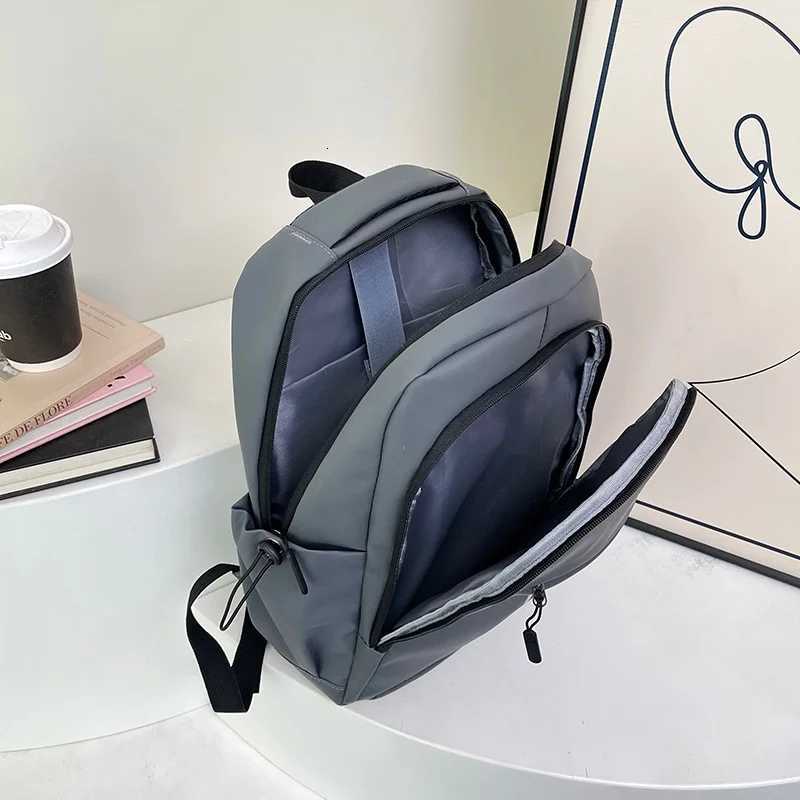 Backpack with zipper opening design a versatile backpack for daily commuting W251025