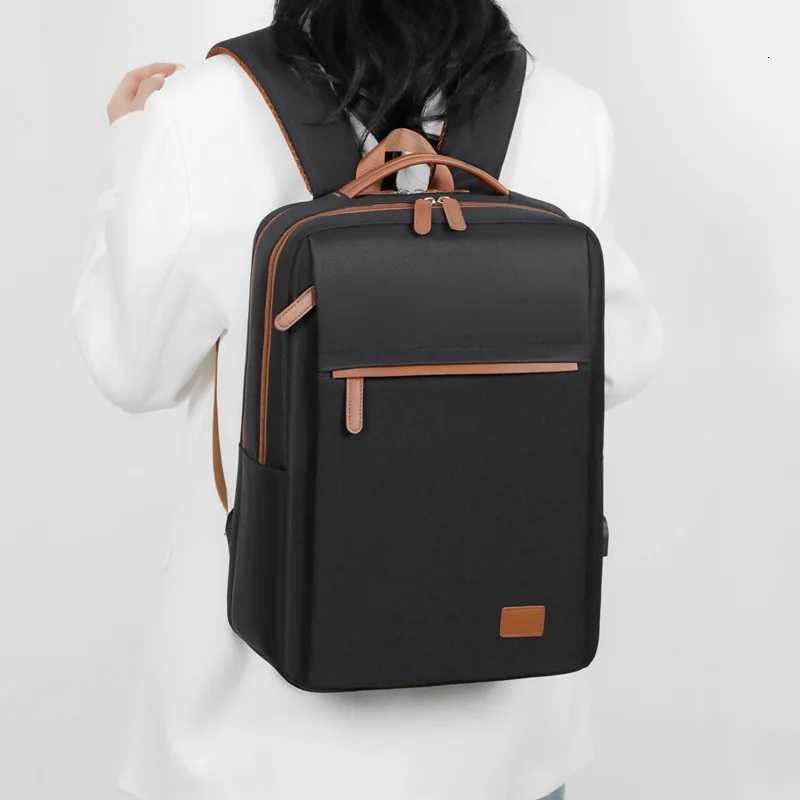 Womens Backpack New Waterproof Oxford Business Laptop Bags Mens Travel Backpacks Large Capacity Student School Bag W251025