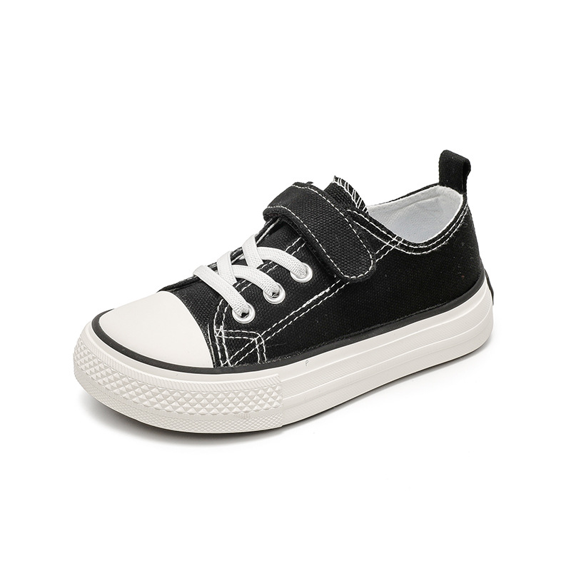 Kids Canvas Shoes Toddler Board Shoes Children Anti Slip Sneakers Happysteps Boys Girls School Canvas Cloth Shoes Sizes 20 - 37 US5C-US5Y H1187