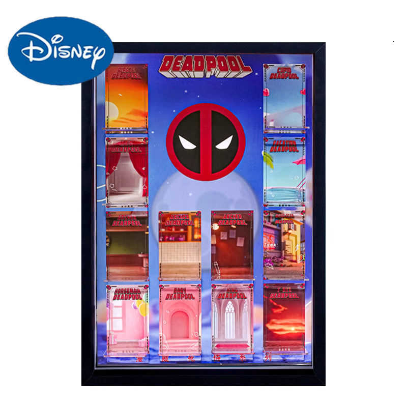 Disney POPMART Marvel Deadpool Series Blind Box Scene Display Box Peripheral Gift Figurine H251025