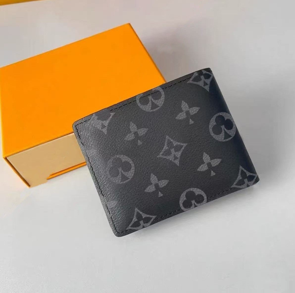 Top quality Designers Luxury Genuine Leather Wallets cardholder France Paris plaid style luxurys mens designers women wallet Purse 2025