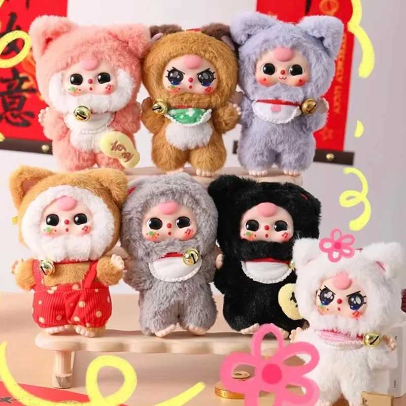 Baby Three Billionaire Cats Series Tide Play Surprise Blind Box Cute Plush Pendant Ornaments Decoration Surprise Gifts Z251025 - view 3