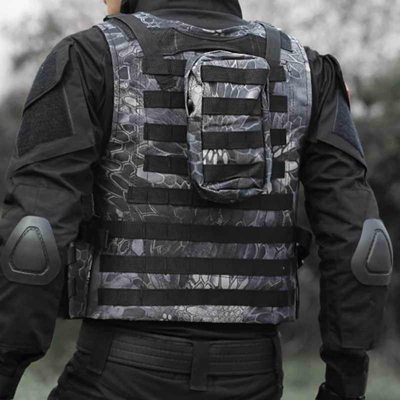 Tactical Vest Airsoft Assault Mol Vest Equipment Outdoor Clothing Hunting Camouflage Vest Combat Waistcoat Y251022