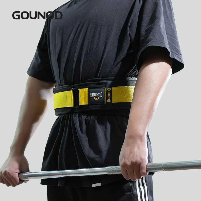1PC GOUNOD Sports Weight Lifting Belts Core Lower Back Support Workout Waist Belt With Fitness For Men Women Y251025