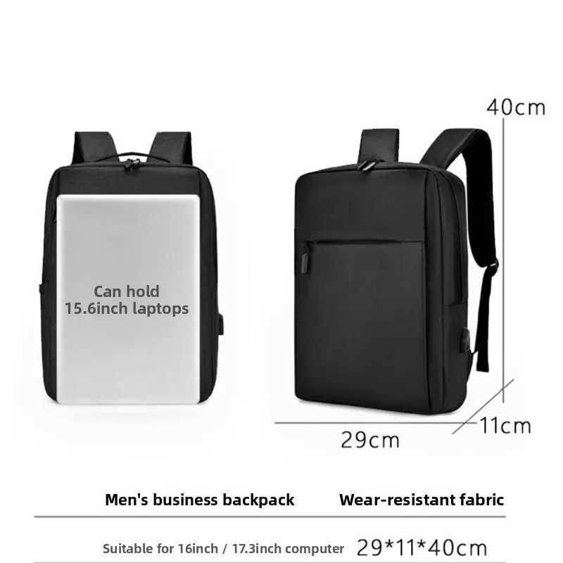 Large Capacity Travel Backpack Zipper Closure Mens Casual Computer Back Pack Commuting Business Backpacks Casual School Bag W251025