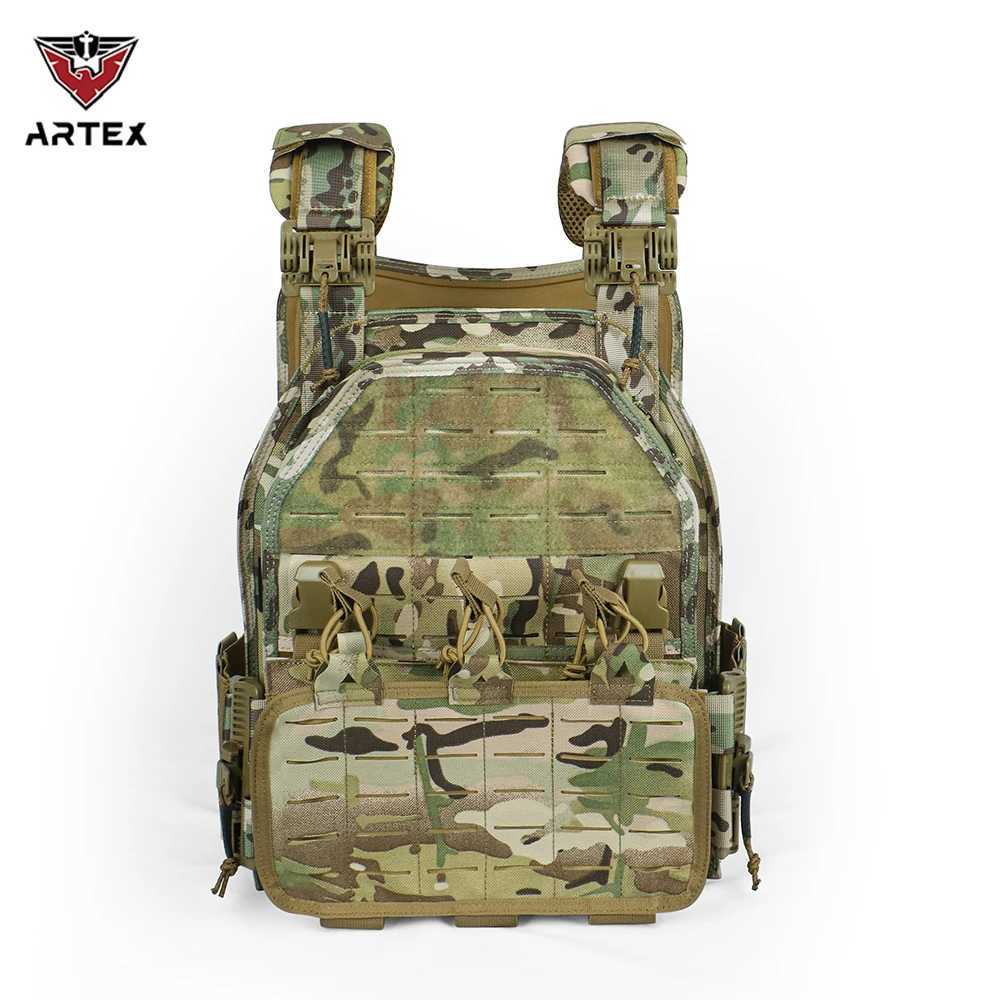 Artex High Quality Outdoor Tactical Vest Lightweight MultiUse Hiking Hunting Waterproof Mol Tactical Vest Can Plate Carrier Y251022