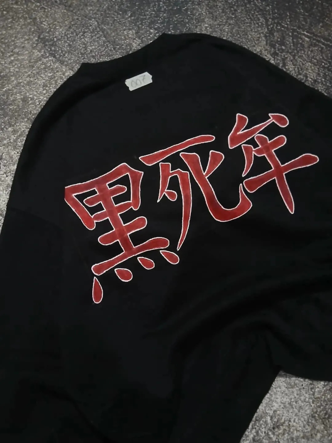 Twelve Kizuki Zipper Eyes Graphic T Shirts Harajuku Vintage Long Sleeve Goth Style Streetwear Kokushibo Y2k Tops Men clothing 251020
