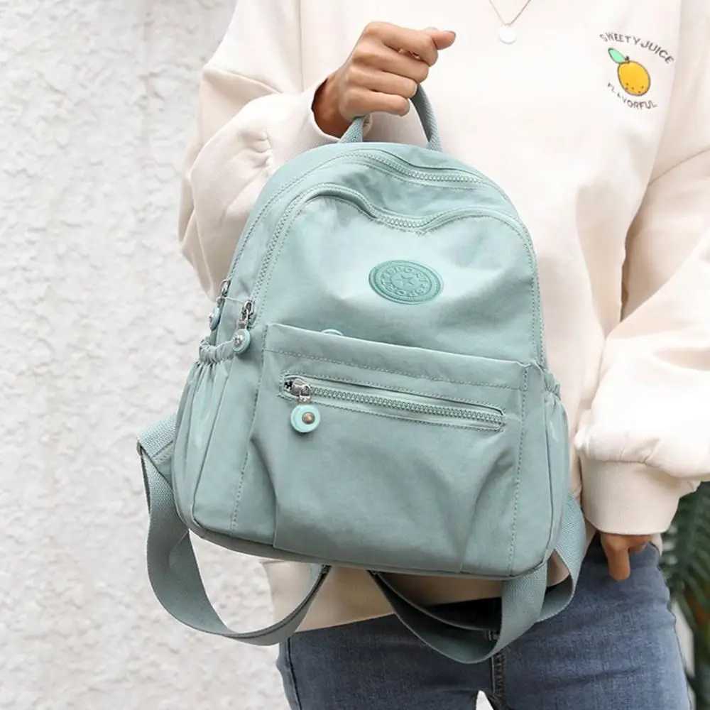 Casual Large Capacity Shoulder Bag Student Waterproof Lightweight Mini Rucksack Wearresistant Small Backpack Travel W251025
