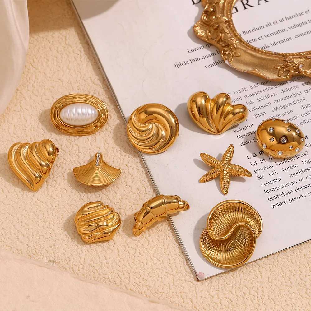 MamacitaSlay Stylish Starfish Heart Moon Fishtail Womens brooch Lapel pins friends gifts for women Tarnish Free Jewelry J251115