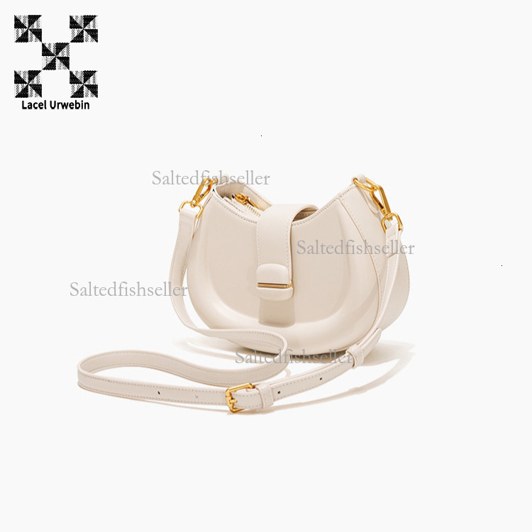 Lacel Urwebin Designer New High-end Saddle Bag Trendy New Chinese Women's Bag Simple And Luxury Shoulder Bag European And American Style Crossbod