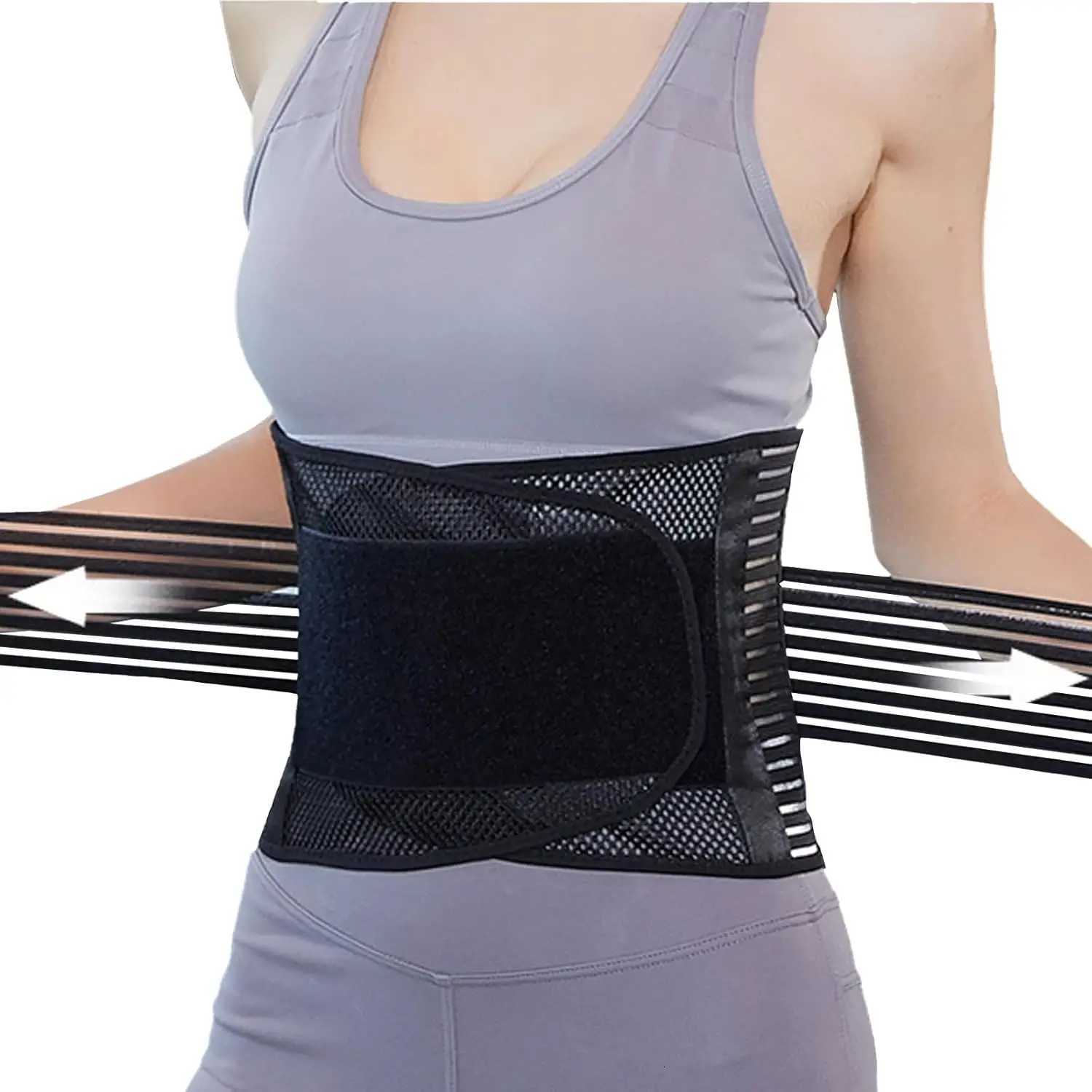 Back Brace for Men and Women Anti Skid Mesh Adjustable Back Lumbar Waist Support Belt Lower for Back Pain Relief Y251025