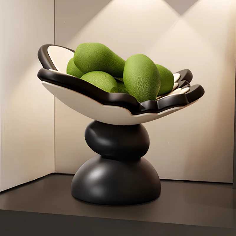 Resin Handicrafts Storage Tray Simated Shape Geetric Tray Desktop Storage Container Fruit Platter He Decoration Y251025