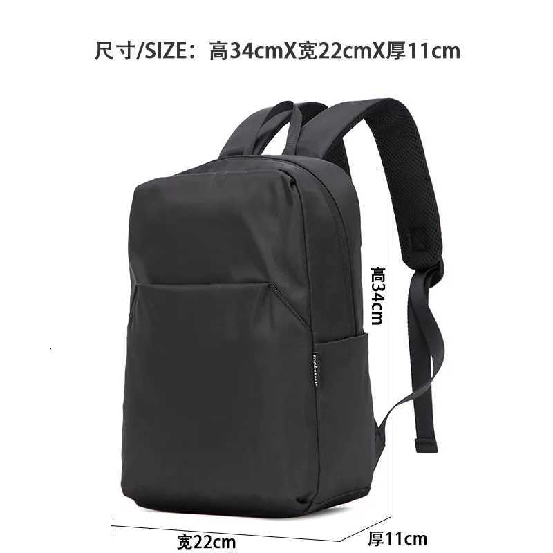 Mini Canvas Mens Backpack Fashion Black Rucksack School Bag for Man Small Japanese Male Bagpack Travel Waterproof Backpacks W251025