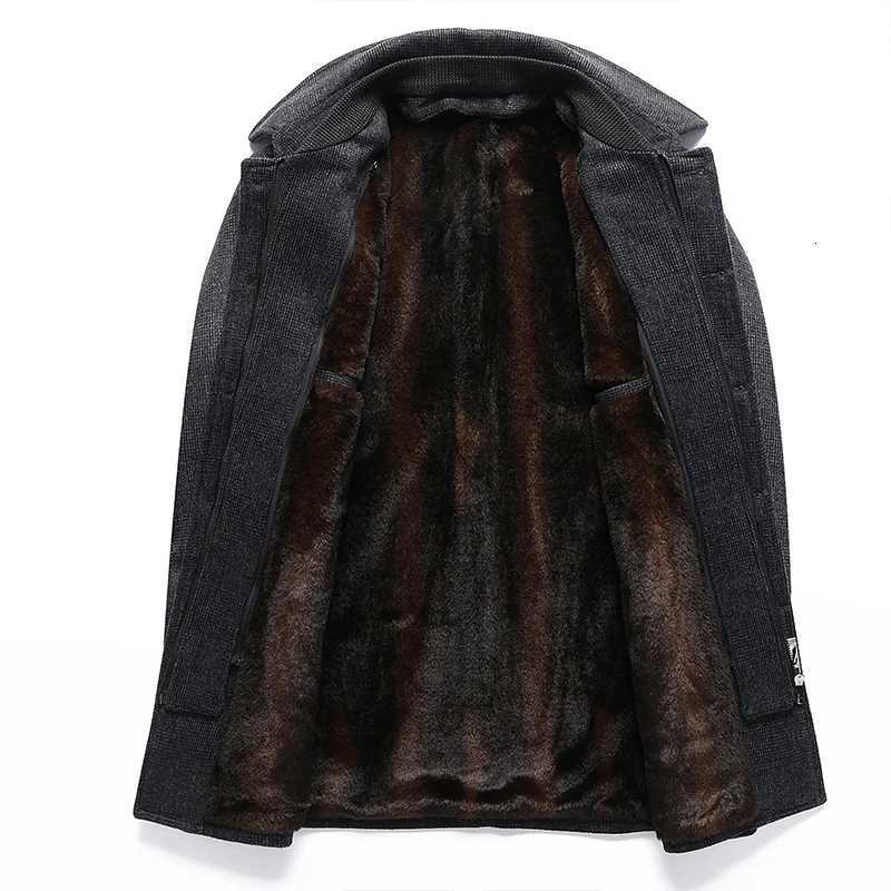 2023 new arrival winter jacket men fashion Woolen Coat Mens Casual Wool thicken warm trench coat Men Dress Jacket Size M4XLT251025