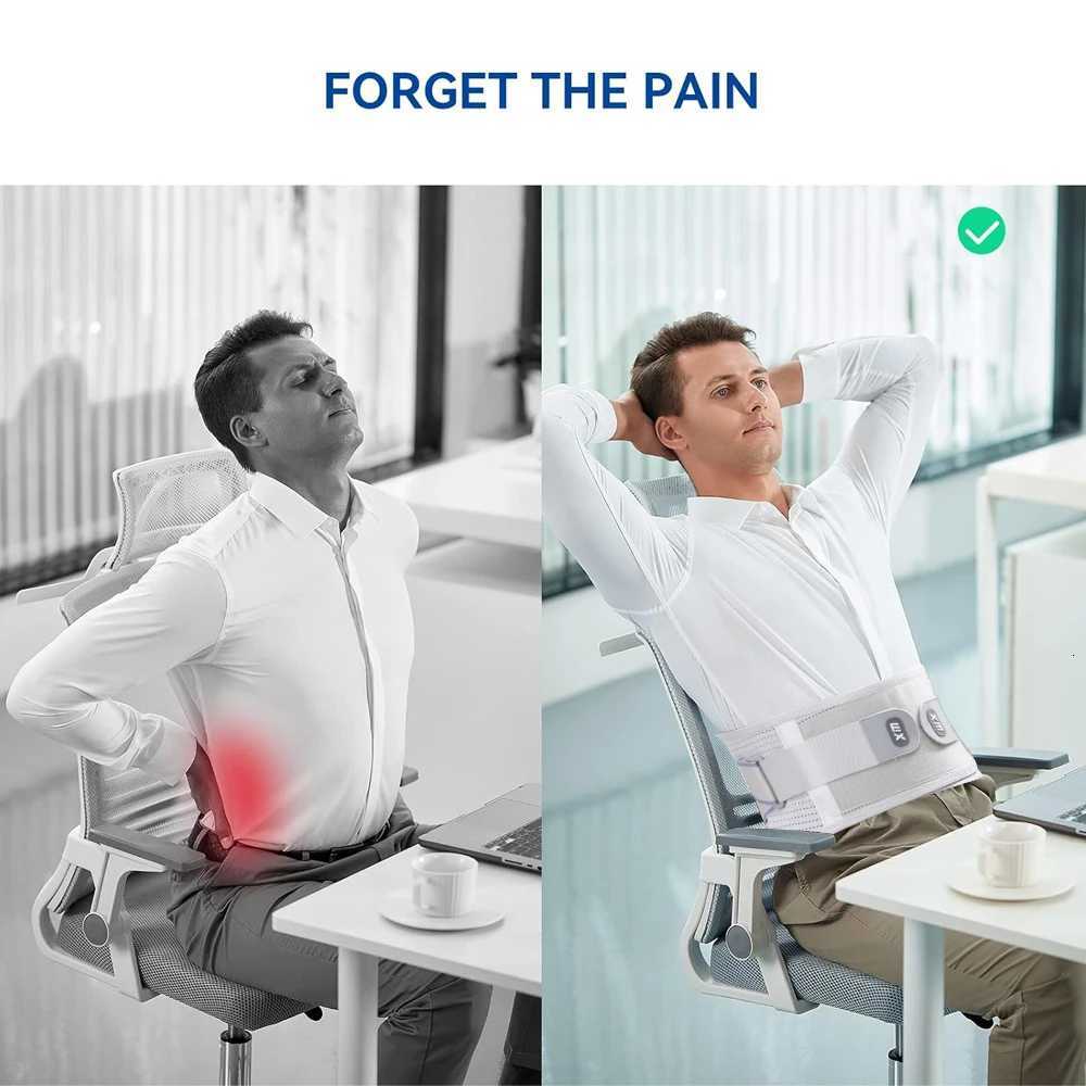 Sports Back Support Belt with 4 Stays for Heavy Lifting Sedentariness Breathable Lumbar Support for Herniated Disc Sciatica Y251025