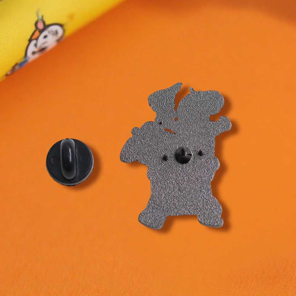 Smiling Friends Cartoon Character Brooch Classic American Comedy Animation Enamel Pin Creative Anime Peripheral Badge Decoration J251115