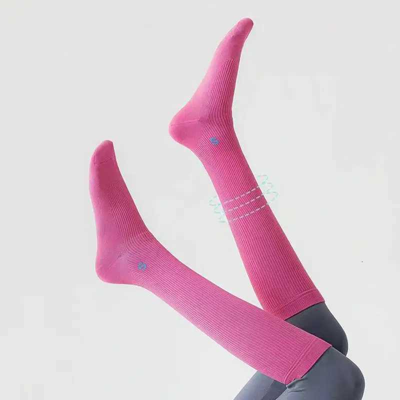Pressure Calf Socks Women Compression Socks Exercise Fitness Yoga Running Knee Skipping Rope Y251024