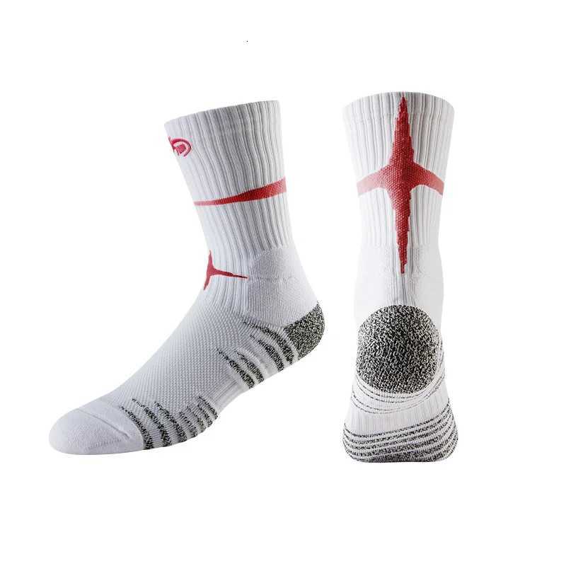 Towel Bottom Basketball Socks for Men Women Non Slip Ankle Support Long Tube Breathable Football Socks Unisex Y251024
