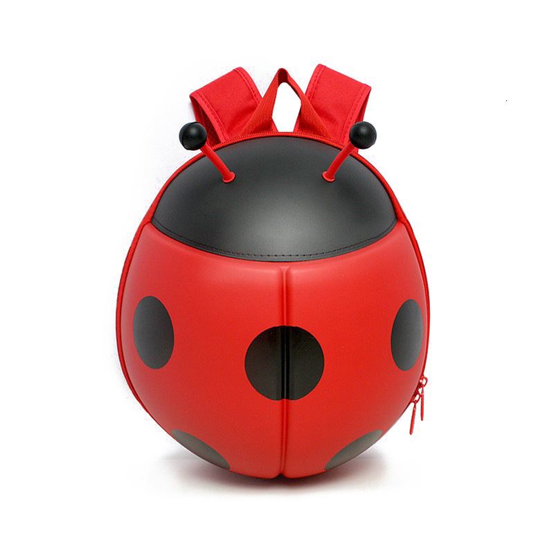 New cute ladybug designer backpack, children's backpack, cartoon travel gift, kindergarten fashion backpack