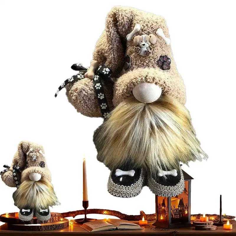 30cm Halloween Christmas Dwarf Doll Stuffed Swedish Tomte Plush Desktop Decor Cute Collectible Figurines C251024