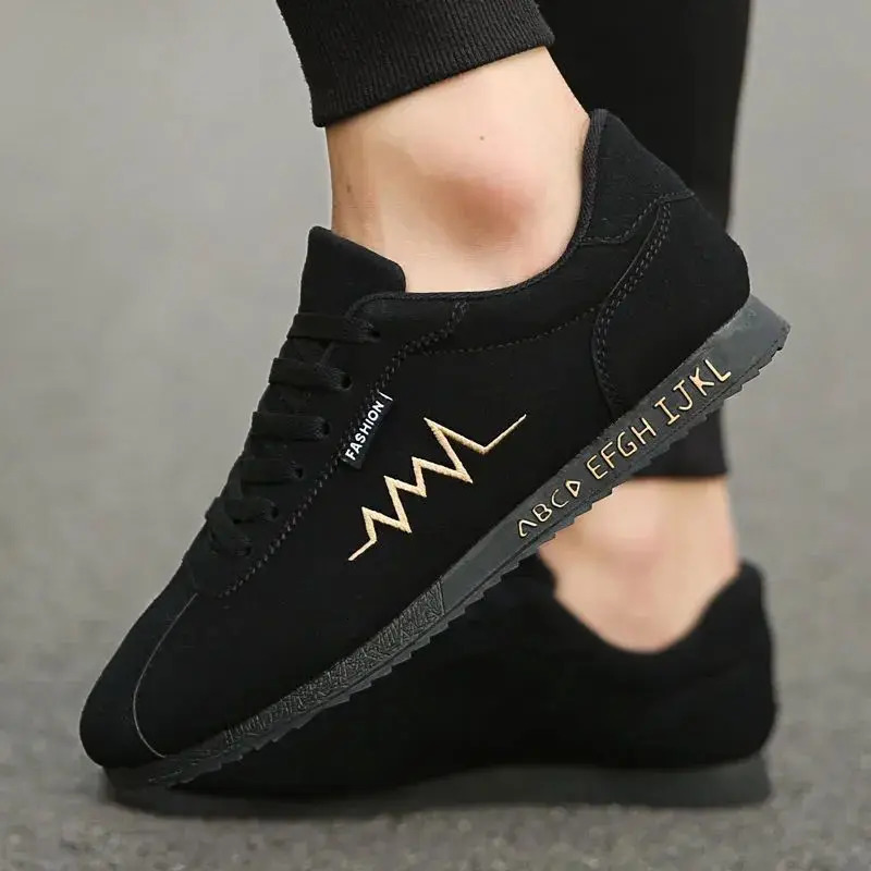 Men Shoes Tenis Masculino Youth Red Black Loafers Summer Breathable Men Casual Shoes Soft Comfortable Fashion Flat Sneakers 251023