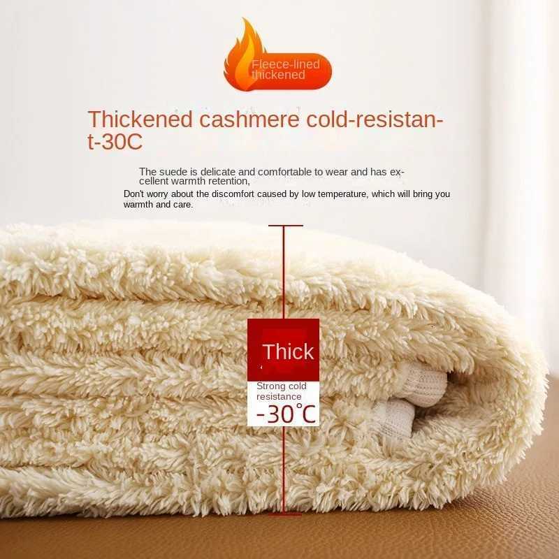 2023 Winter New Velvet Thickened Womens Pants Wide Leg Pants Womens Casual Lamb Velvet Womens Pants TrendT251025