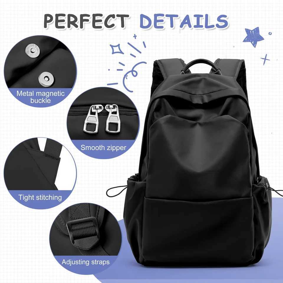 School Bag Lightweight Casual Daypack College Laptop Backpack for Men Women Travel Rucksack for High School Middle Bookbag Girls W251025