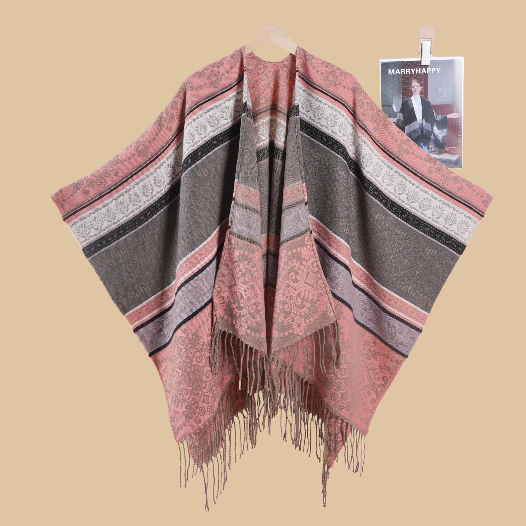Travel Shawl for Women Qinghai Yunnan Travel Photography Atmosphere Cape Popular Cloak