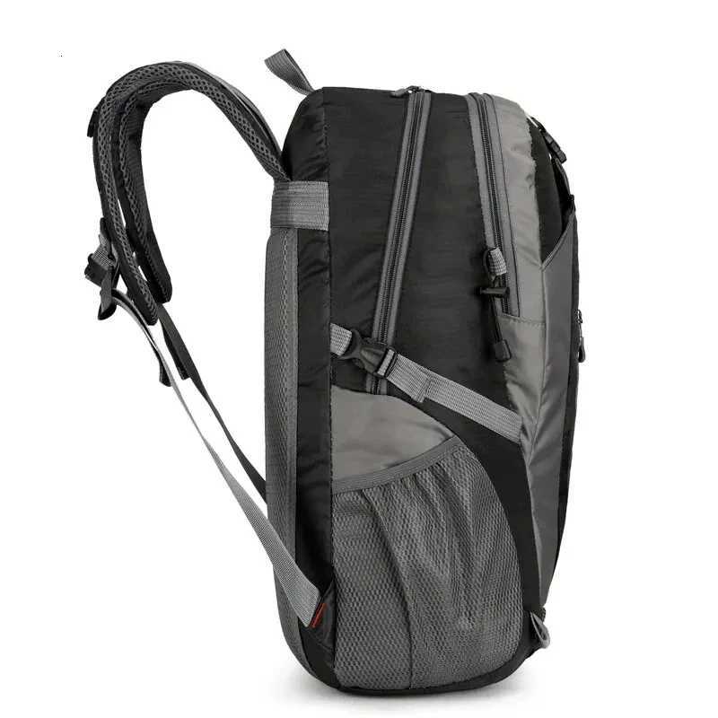 40L Outdoor Waterproof Large Capacity Hiking Bag Camping Backpack Travel Rucksack Nylon Bags Hiking Travel Bag W251025