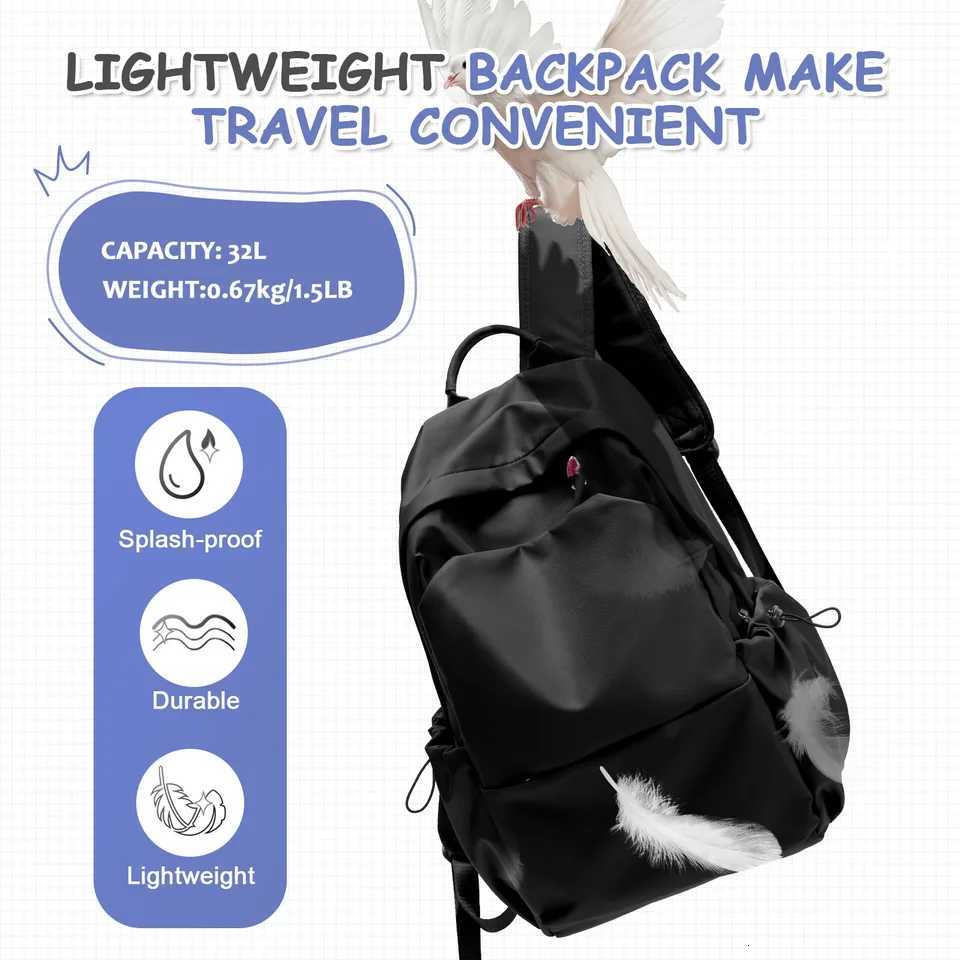 School Bag Lightweight Casual Daypack College Laptop Backpack for Men Women Travel Rucksack for High School Middle Bookbag Girls W251025