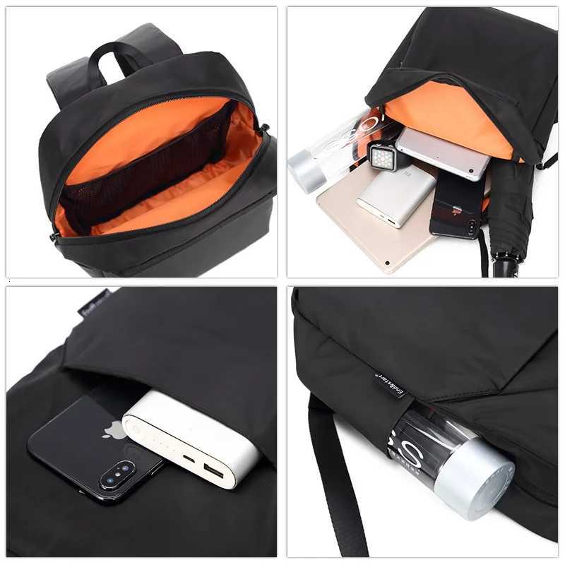 Mini Canvas Mens Backpack Fashion Black Rucksack School Bag for Man Small Japanese Male Bagpack Travel Waterproof Backpacks W251025