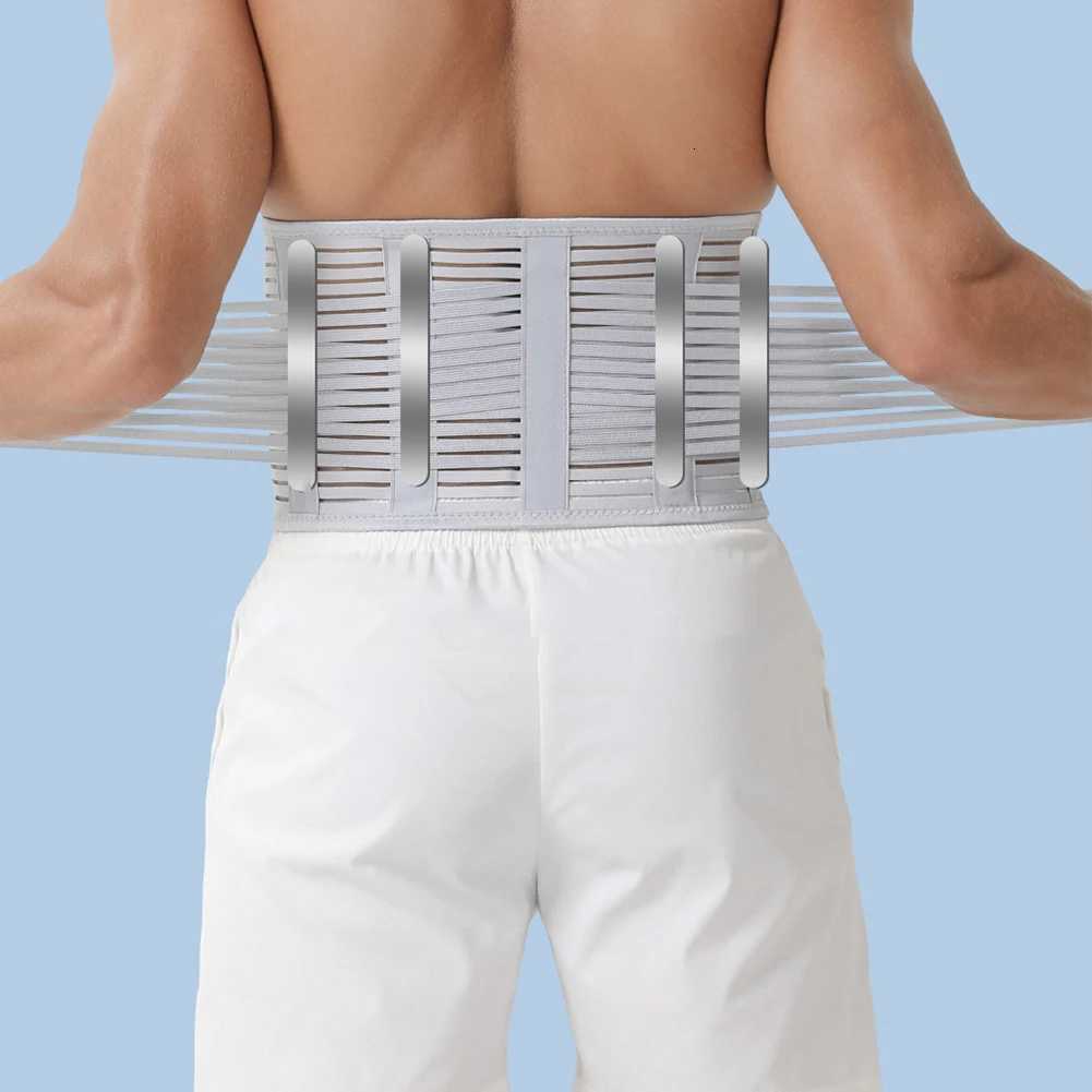 Lumbar Support Belt Spine Support Corset Ergonomic Back Support Belt Breathable Waist Brace Adjustable for Work Y251025