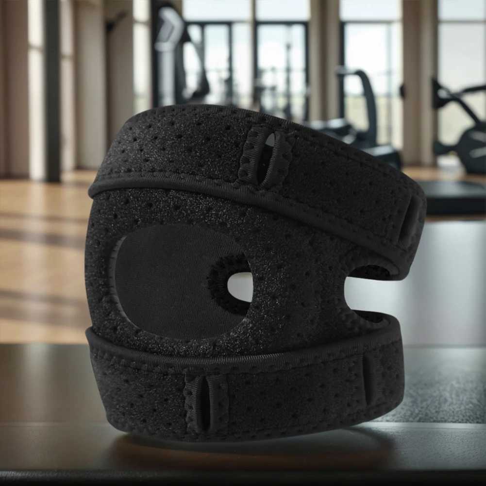 Patella Knee Support Adjustable Knee Compression Sleeve Patella Tendon Knee Strap for Basketball Volleyball Squats Y251024