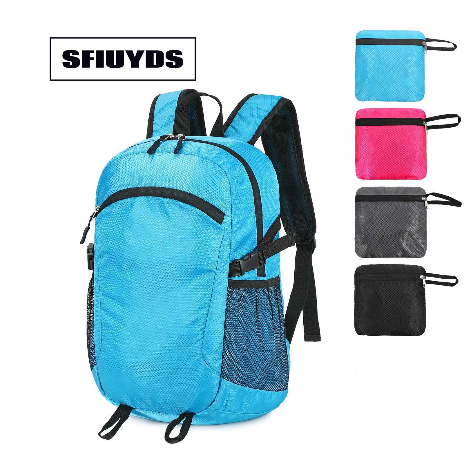 15L 300D Nylon Backpack Ultralight 024kg WaterResistant Foldable Daypack Collapsible into Pocket for Travel Outdoor Daily W251025