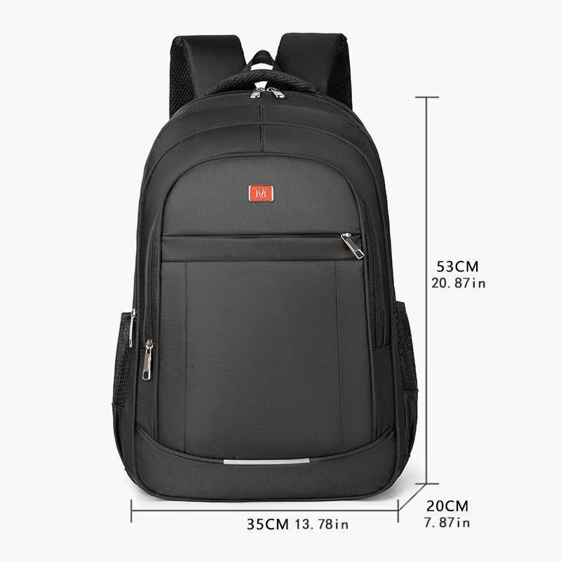 Largecapacity backpack sturdy and durable schoolbag equipped with padded laptop compartment adjustable shoulder strap comfo W251025