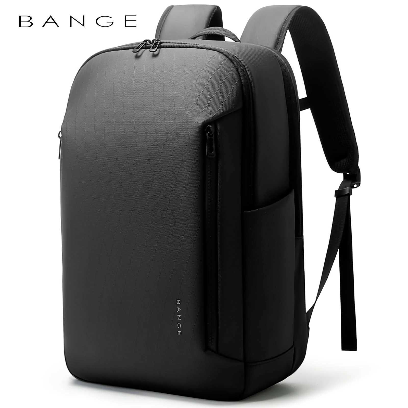 BANGE New Casual MultiPockets Big Capacity Daily 156inch Laptop Light Waterproof For Business Trip Roomy Men Backpack with YKK W251025