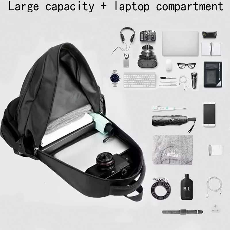 Neutral style mens and womens new doubleshoulder bag made of nylon Oxford cloth fashionable colormatching travel backpack W251025