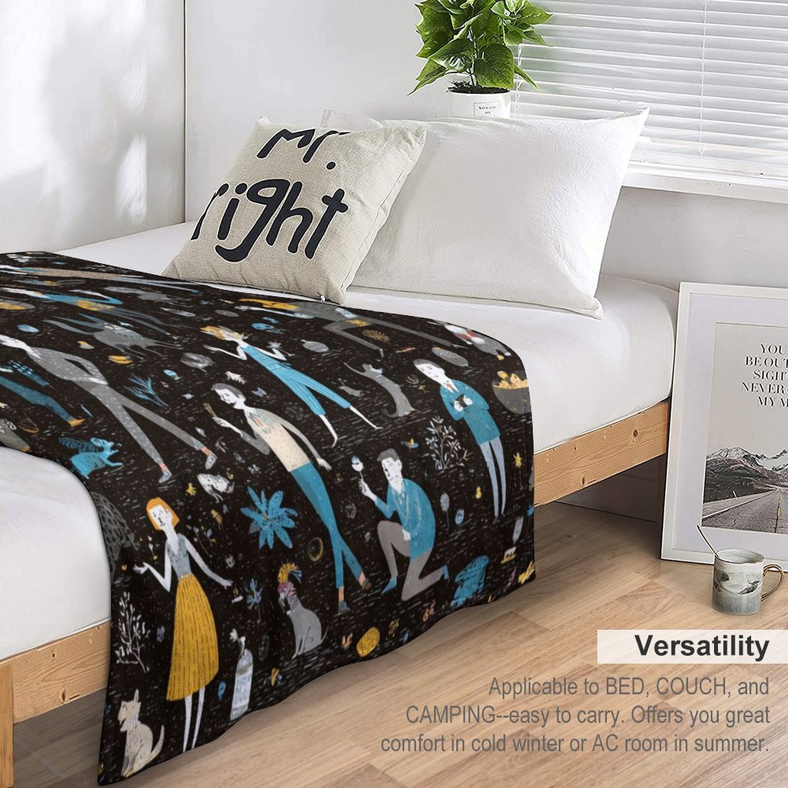 Designer Blackboard blanket blanket throw cashmere vibration blanket copert Home Travel Throw Summer Air Conditioner Beach home bedding blankets throw