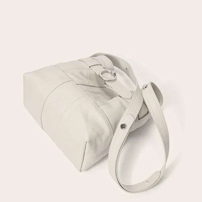 New High Quality Soft Leather Women Bucket Bag Large Capacity Female Handbag Famous Designer Women's Shoulder Bags 251025